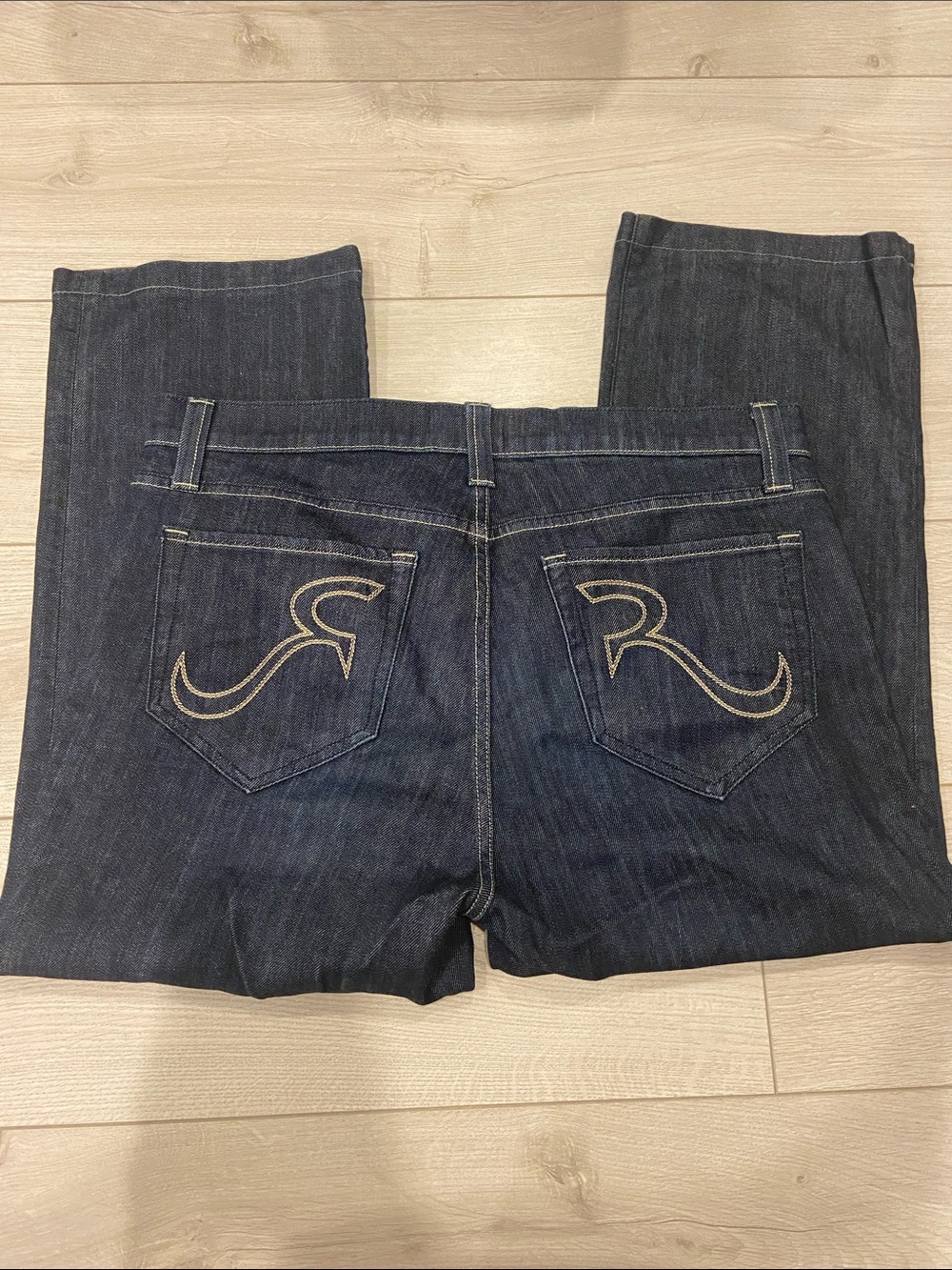 vintage baggy rock and republic jeans
